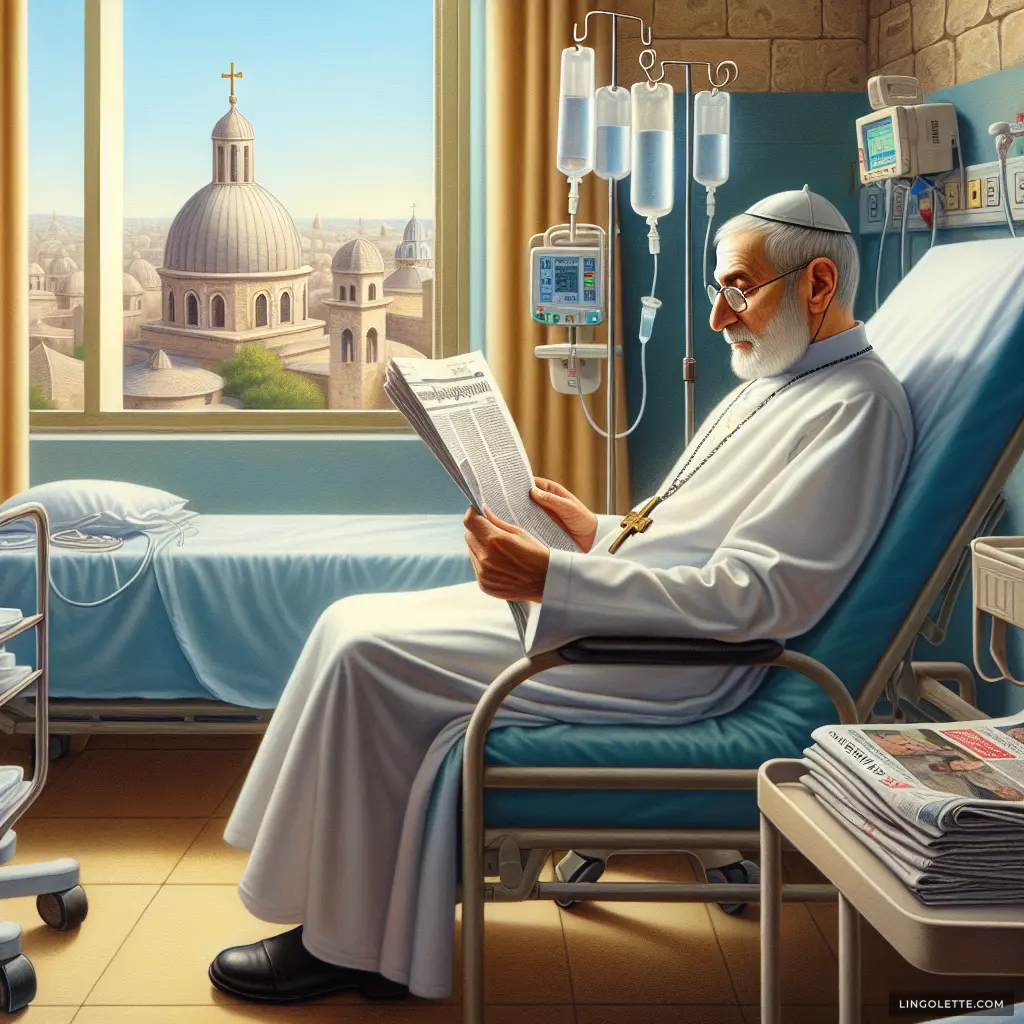 Pope Francis is dealing with health problems while in the…