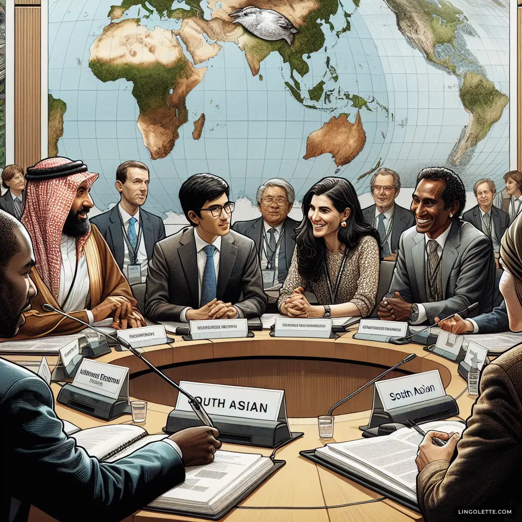 World leaders meet to check progress on… Lingolette